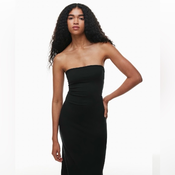 NWT Wilfred Corelli Black Midi Dress - Picture 9 of 11